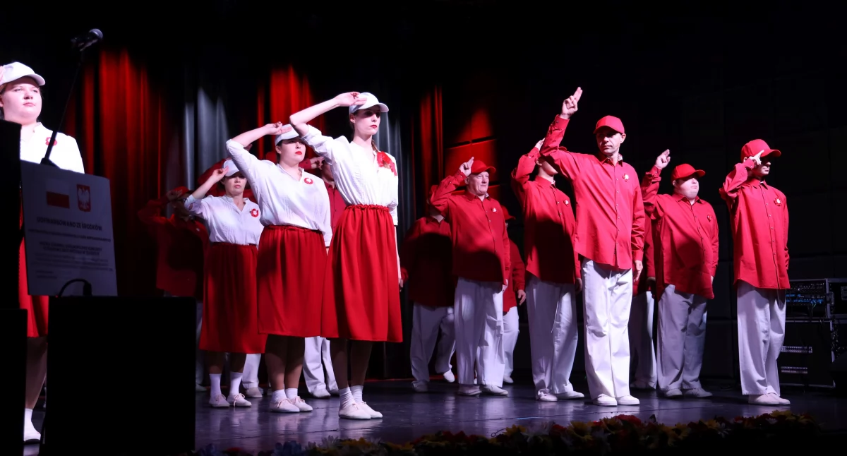 Koncerty, Koncert „Murem polskim mundurem” Łowiczu (foto film) - zdjęcie, fotografia