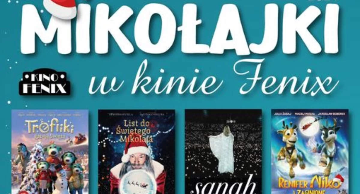 Kino, Mikołajki Kinie Fenix filmowe świętowanie całej rodziny - zdjęcie, fotografia