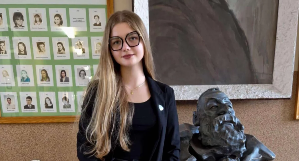 Szkoły, Uczennica Józefa Chełmońskiego Łowiczu wśród najlepszych województwie! - zdjęcie, fotografia