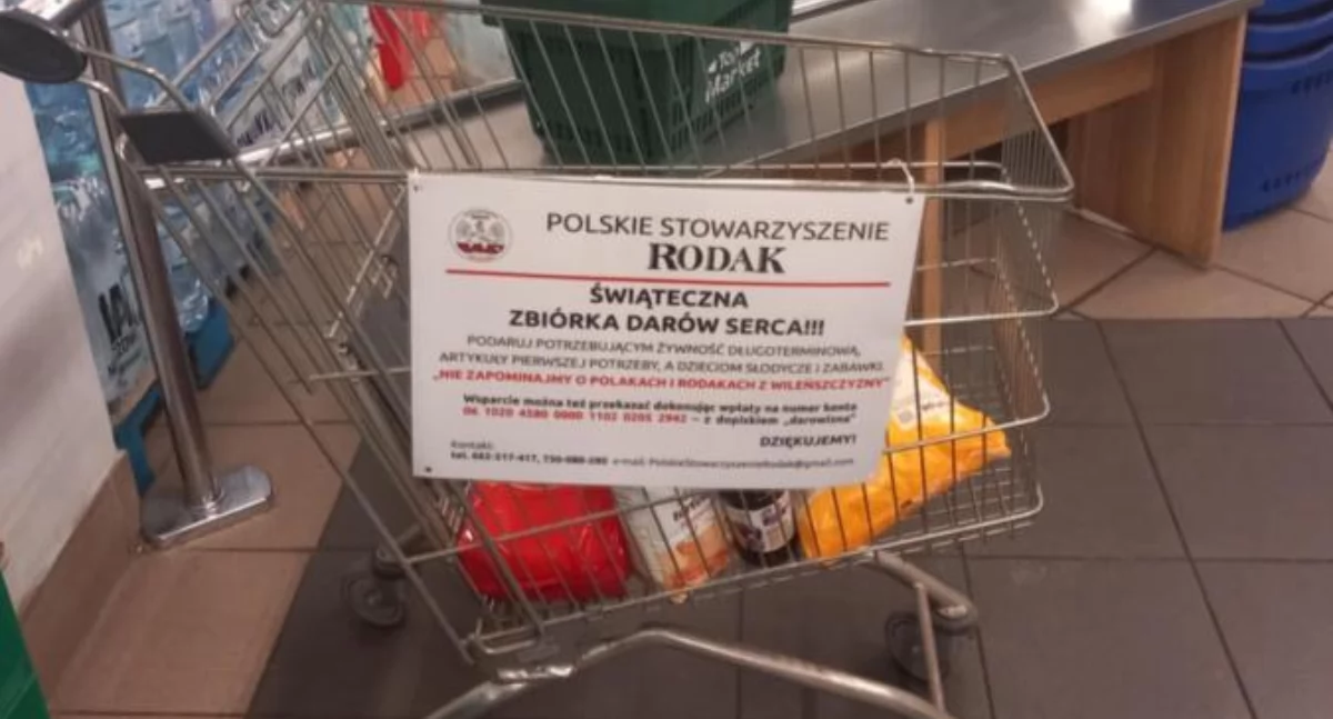 Akcje charytatywne, Świąteczna zbiórka Rodaka - zdjęcie, fotografia