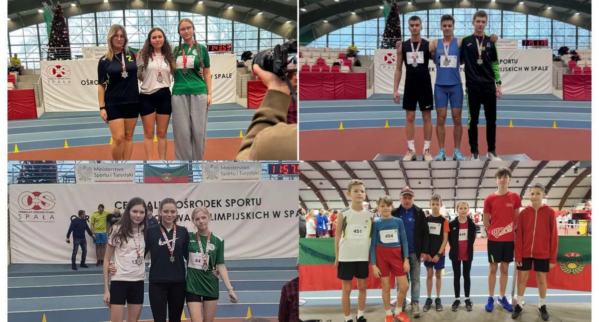 Lekkoatletyka, Zawody Mikołajkowe Spale sukcesami naszych zawodników - zdjęcie, fotografia