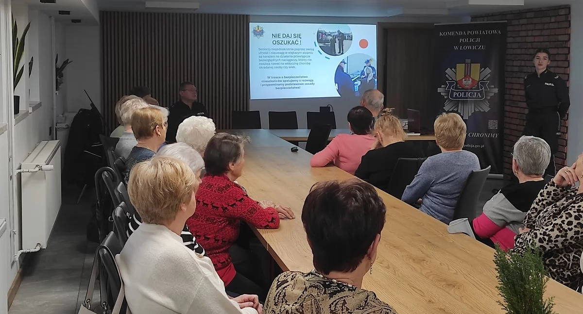 Spotkania, Kiernozi rozmawiano bezpieczeństwie miasta gminy (foto) - zdjęcie, fotografia