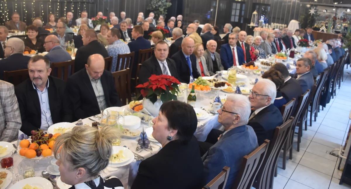 Spotkania, Łowicz Wigilia Mazowieckiego Związku Pszczelarzy (foto film) - zdjęcie, fotografia