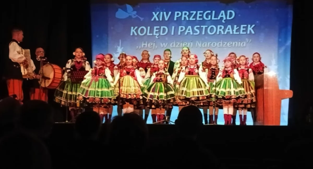 Konkursy, Sukces zespołu Kiernozianie Przeglądzie Kolęd Pastorałek Łęczycy - zdjęcie, fotografia