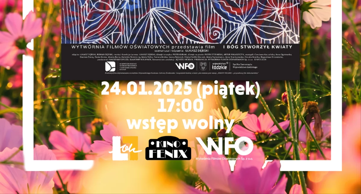 Kino, Bezpłatny seans filmu stworzył kwiaty” Łowiczu - zdjęcie, fotografia