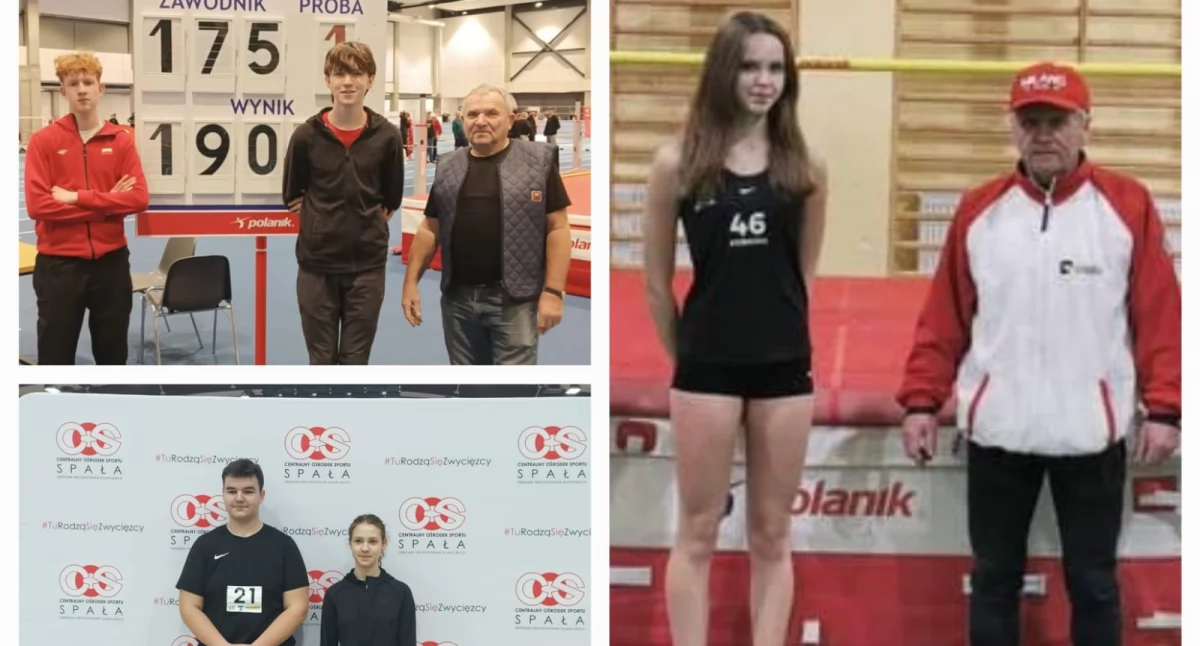 Lekkoatletyka, Łowiccy lekkoatleci szczycie! - zdjęcie, fotografia