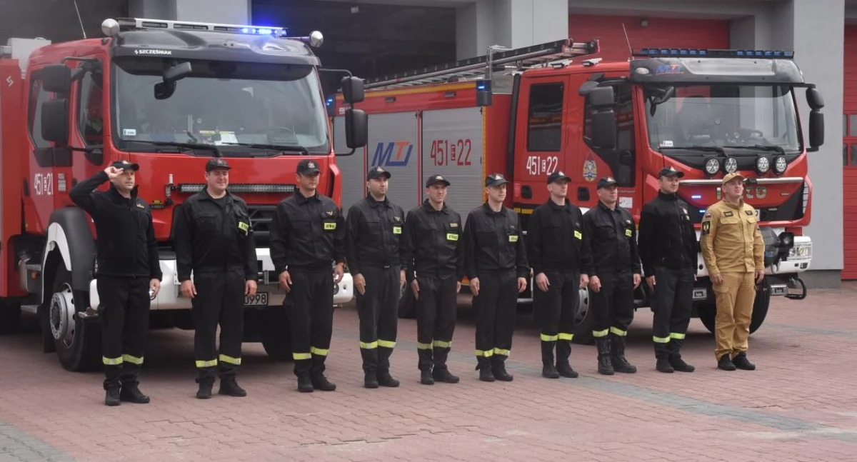 Straż pożarna, Łowicz solidarnie uczci pamięć zamordowanego ratownika - zdjęcie, fotografia