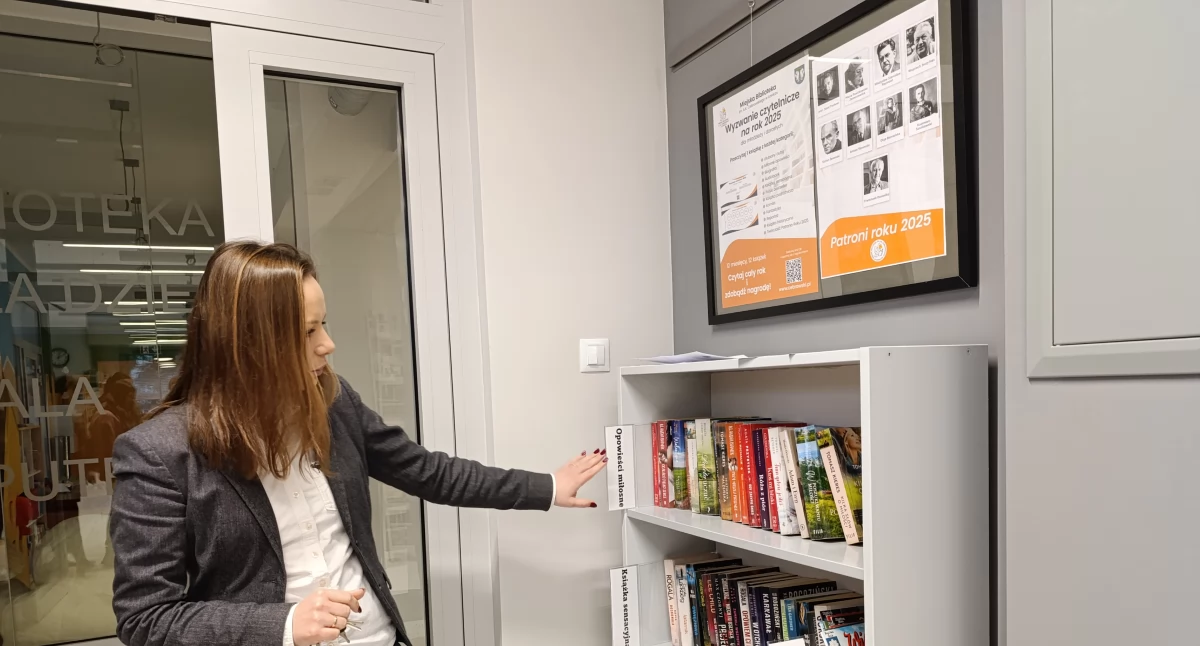 Ciekawostki, Biblioteka Łowiczu stawia czytelnika inicjatywy czytelnicze każdego - zdjęcie, fotografia
