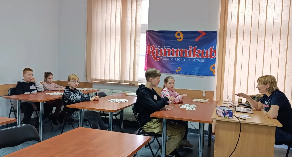 Warsztaty, Rummikub podbija Łowicz! Minikurs (foto) - zdjęcie, fotografia