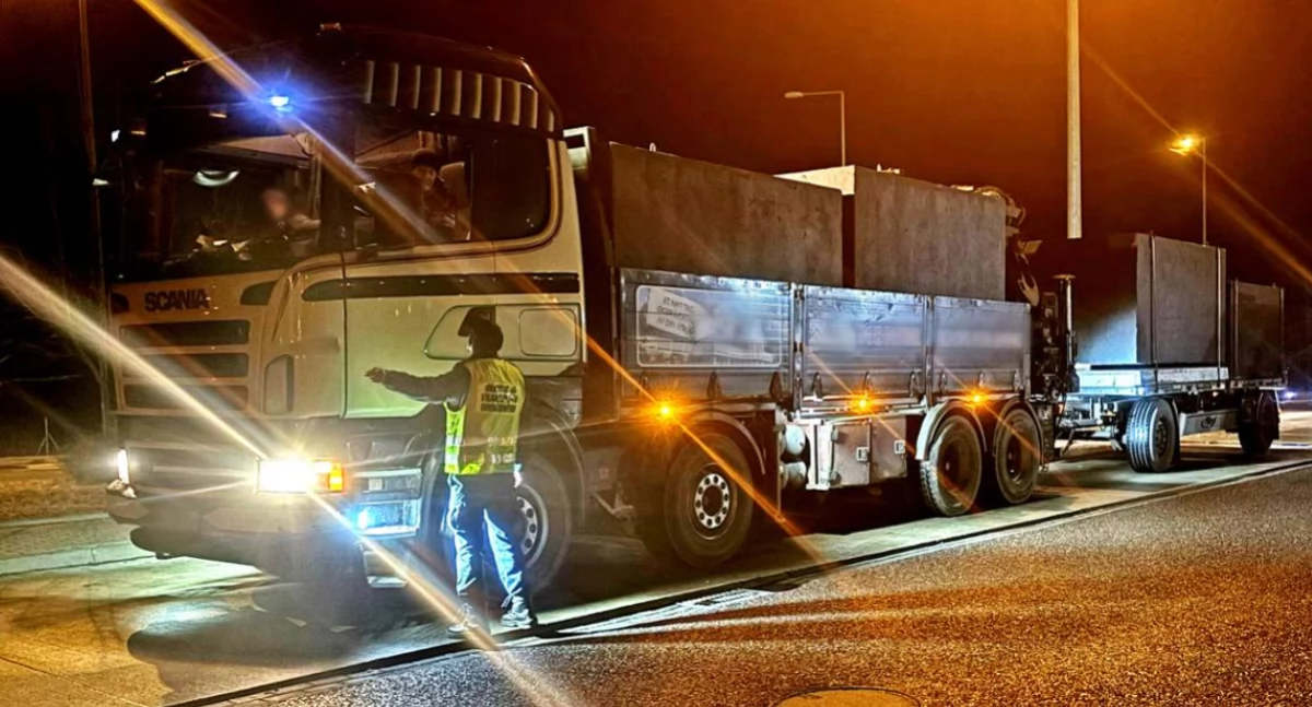 Komunikaty inspekcji transportu drogowego, Inspektorzy Transportu Drogowego ważyli pojazdy Rekordzista ważył ponad (foto) - zdjęcie, fotografia