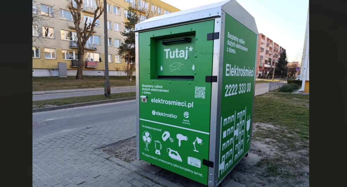 Wasze sprawy, elektro kontenery osiedlach Łatwiejsza segregacja odpadów (foto) - zdjęcie, fotografia