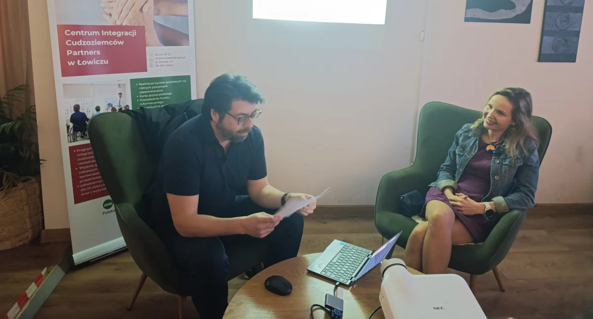 Spotkania, Literatura granic Marcos Arcaya Pizarro Restauracji „Poddasze” (foto) - zdjęcie, fotografia