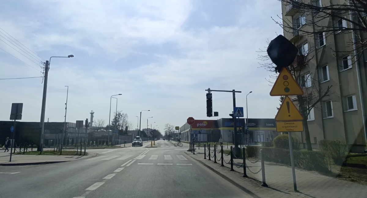 Wasze sprawy, Ulica Sikorskiego Łowiczu znów przejezdna koniec remontu - zdjęcie, fotografia