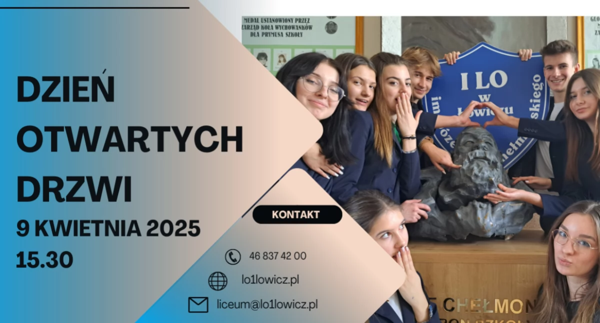 Szkoły, Dzień Otwarty zaproszenie - zdjęcie, fotografia