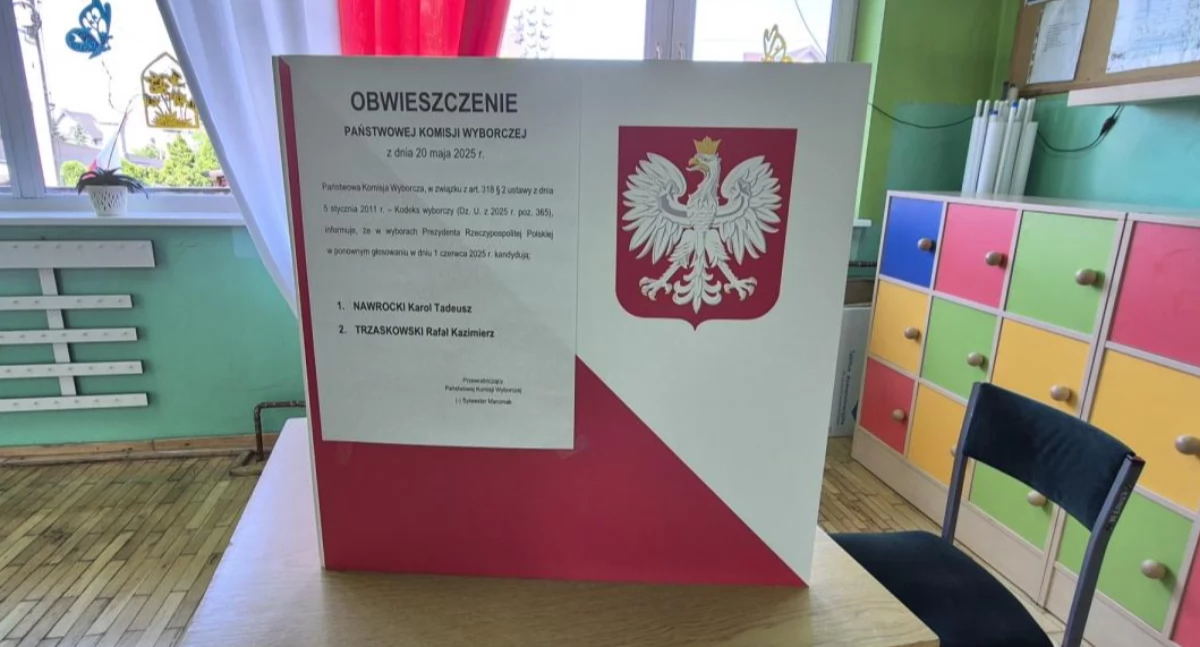 Wybory prezydenckie, Druga wyborów prezydenckich Frekwencja Łowiczu godzinę - zdjęcie, fotografia