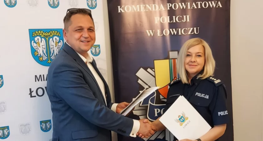 foto KPP w Łowiczu