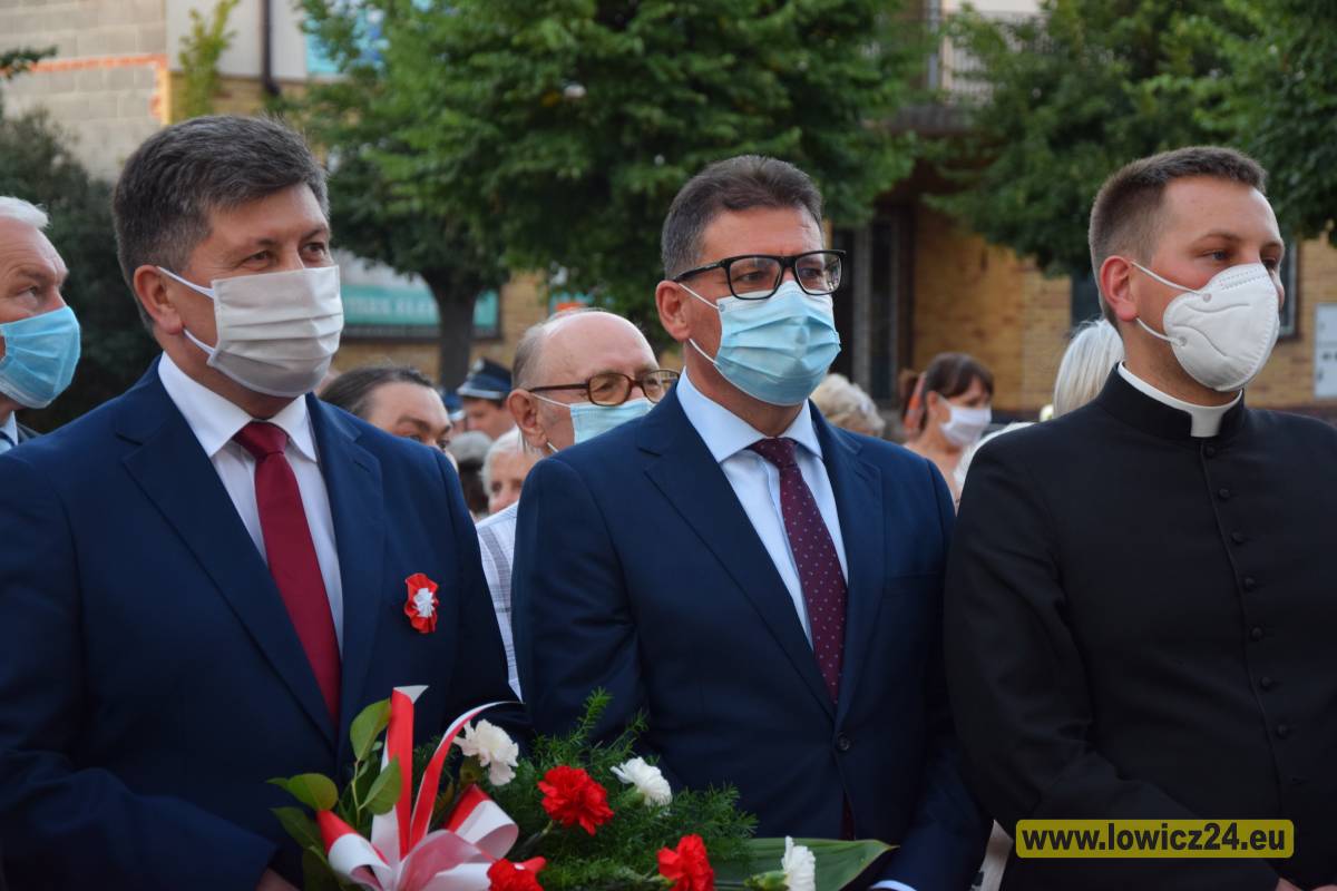  | Zdjęcie dotyczy Głowno. Uroczystości miejsko-parafialne z okazji 100. rocznicy Bitwy Warszawskiej zostało dodane przez Portal lowicz24.eu - w dniu 2020-08-1