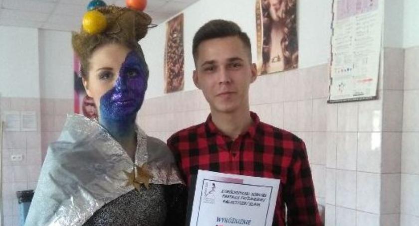 Wyróżnienia dla ucznia z ZSP nr 1 w Ogólnopolskim Konkursie Fantazji Fryzjerskiej