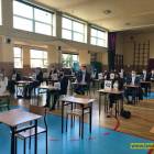 Uczniowie I LO im. Józefa Chełmońskiego w Łowiczu