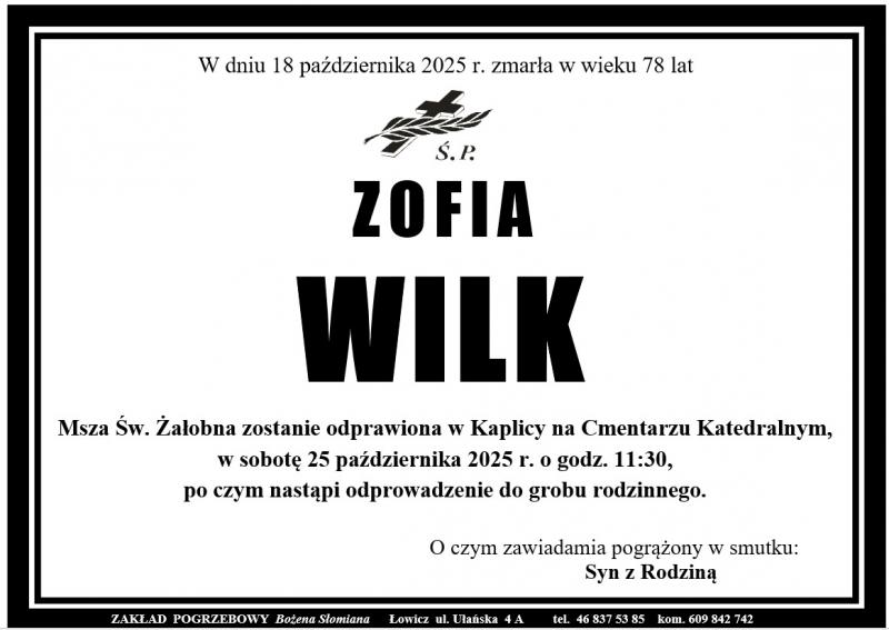 Zofia Wilk