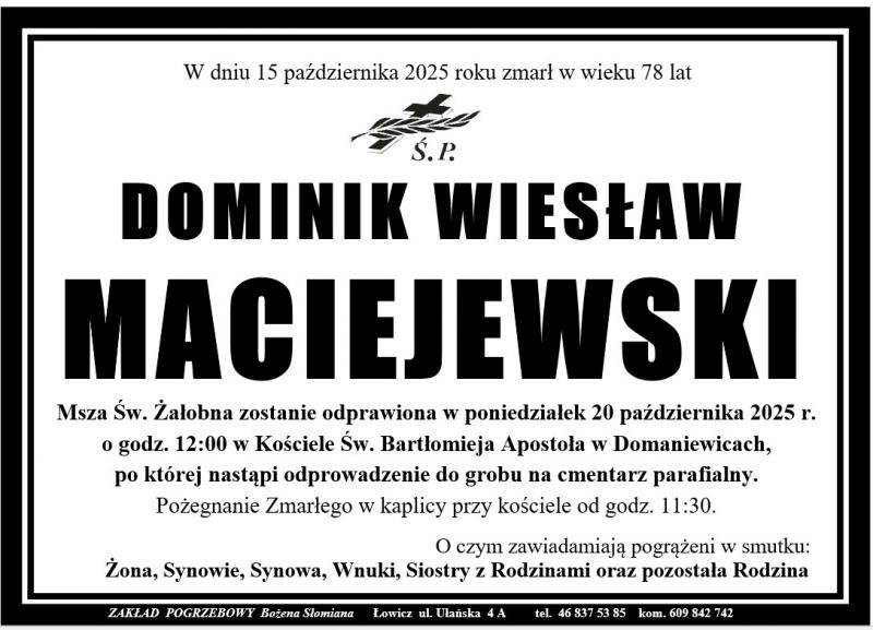Dominik Maciejewski