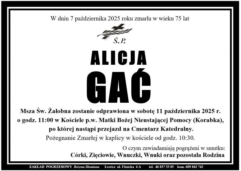 Alicja Gać