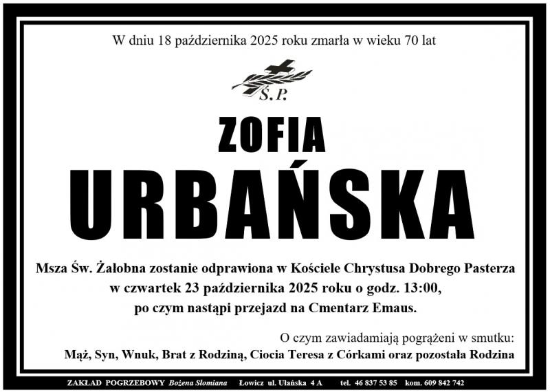 Zofia Urbańska