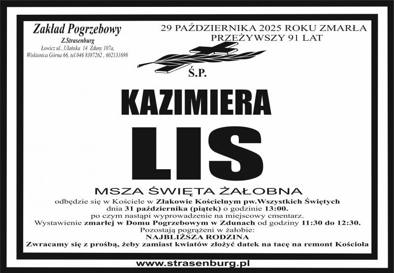 Kazimiera Lis