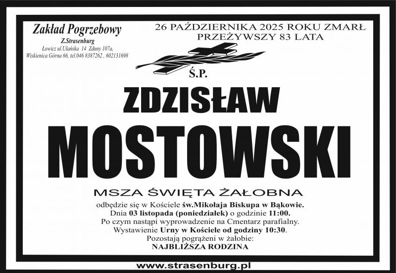 Zdzisław Mostowski