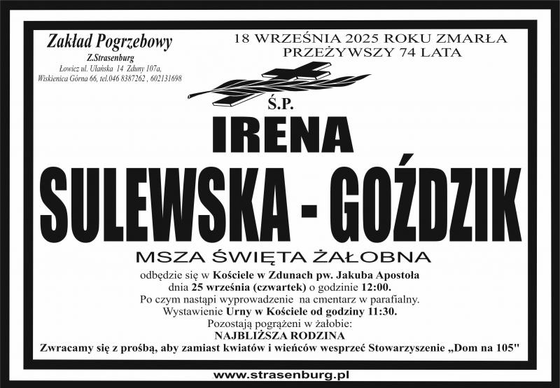 Irena Sulewska - Goździk