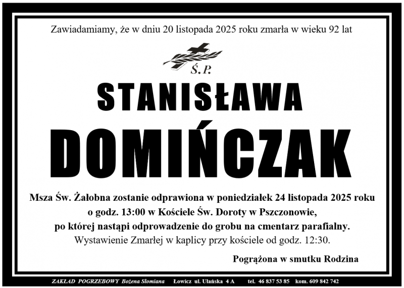 Stanisława Domińczak