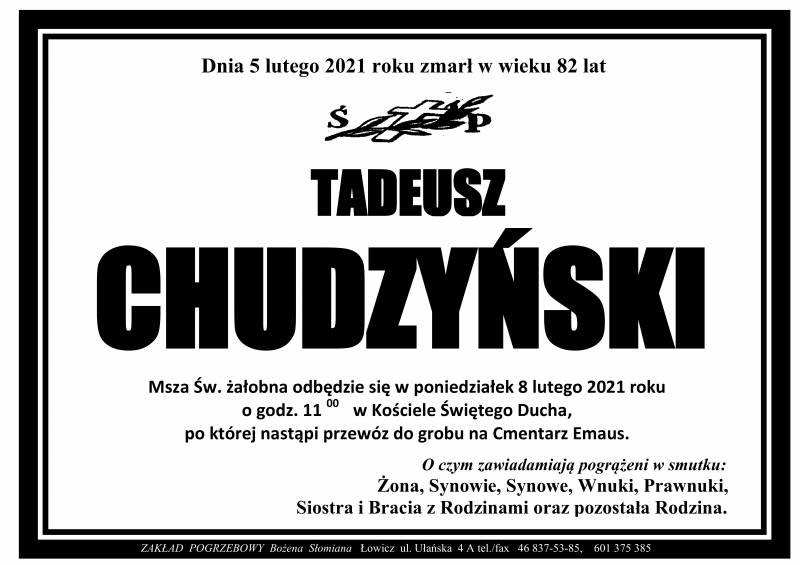 Tadeusz Chudzyński