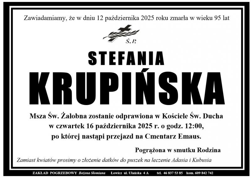 Stefania Krupińska