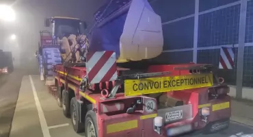 Inspektorzy kontrolowali przeładowane ciężarówki. Rekordzista ważył ponad 74 tony! (foto)