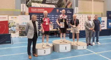 Zdzisław Orzechowski mistrzem Polski weteranów w tenisie stołowym