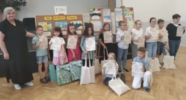 Konkurs plastyczny pt. Moje bezpieczne wakacje - rozstrzygnięty! (foto)