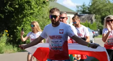 Poland Ultra Triathlon. Mateusz Wiśniewski z nieoficjalnym rekordem świata! (foto, film)