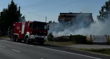 Trzy interwencje strażaków z Łowicza w jedno popołudnie