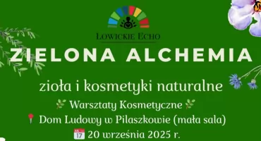 Darmowe warsztaty kosmetyczno-ekologiczne pod Łowiczem. Trwają zapisy