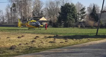 Czatolin. Upadek z wysokości. Służby ratunkowe w akcji