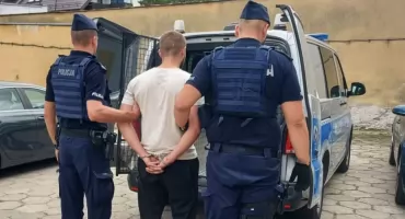 Wspólna akcja policji z Łodzi i Łowicza. 30-latek zatrzymany z narkotykami (foto)