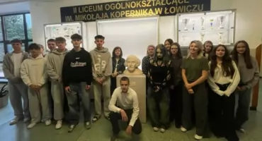 Uczniowie„Medyka” będą reprezentować powiat w konkursie „Pociąg do Europy” (foto)