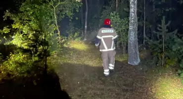 Nocne poszukiwania nastolatka w Łowiczu zakończone nad ranem