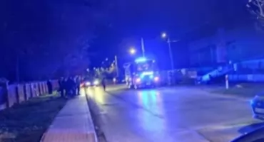Plama na asfalcie postawiła straż na nogi