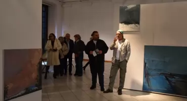 Spotkanie ze sztuką Grzegorza L. Piotrowskiego w Galerii Browarna (foto)