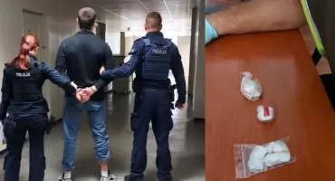 Łowiccy policjanci zatrzymali kolejną osobę z narkotykami