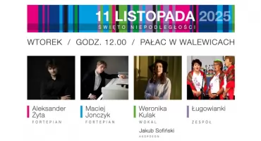 Klasyka i folklor dla Niepodległej. Koncert w Pałacu w Walewicach