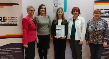 Sukces uczennicy Ekonomika w konkursie „Książka Mówi”