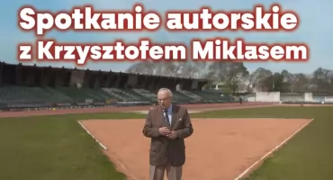 Łowicz. Spotkanie z Krzysztofem Miklasem legendą dziennikarstwa sportowego