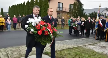 Gmina Nieborów uczciła 107. rocznicę niepodległości (foto,film)